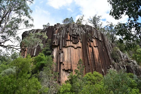 Sawn Rocks Dos Melhores Exemplos Austrália Uma Formação Rochosa Chamada — Fotografia de Stock