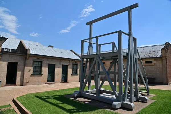 Dubo Nsw Mar 2023 Gallows Old Dubbo Gaol New South — стокове фото