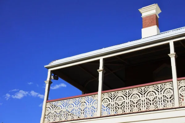 Dubbo Nsw Mar 2023 Terrassenhaus Balkon Terrassenhäuser Australien Sind Überwiegend — Stockfoto