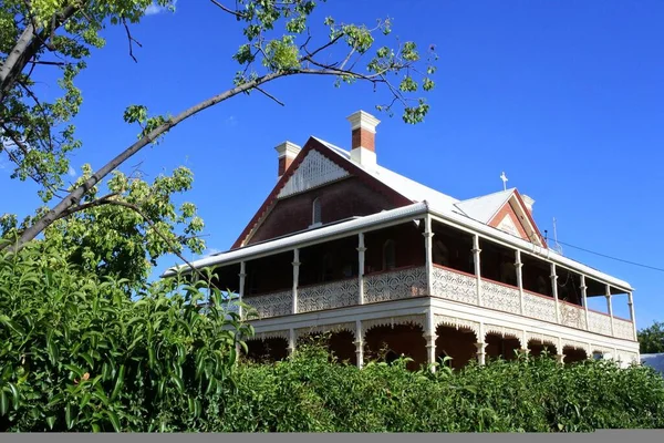 Dubbo Nsw Mar 2023 Terasz Ház Ausztráliában Többnyire Viktoriánus Edwardiai — Stock Fotó