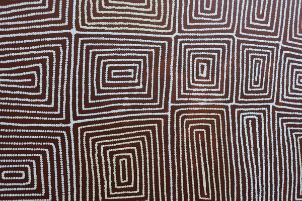 Rechthoekige Geometrische Vorm Van Labyrint Abstracte Achtergrond Textuur — Stockfoto