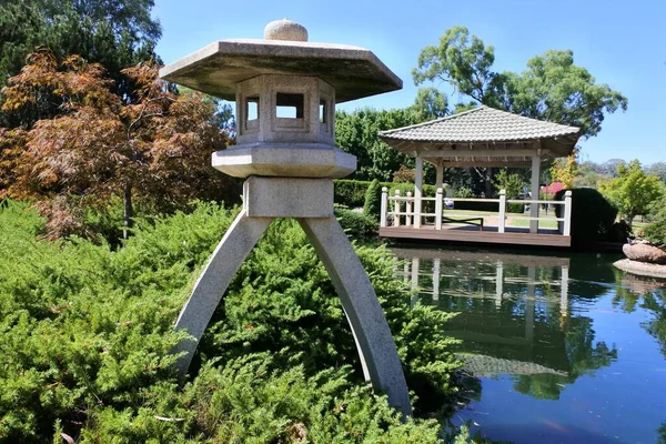 Beautiful Japanese Garden Landscape View Wellington New South Australia — Stock Photo, Image