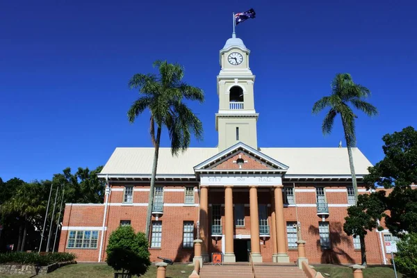 Maryborough Apr 2023 Maryborough City Hall Listed Queensland Heritage Register — Stock Photo, Image