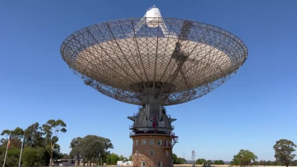 Parkes Observatory Nouvelle Galles Sud Australie Prétendument Pendant Les Missions — Video