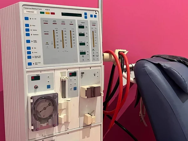 Canberra März 2023 Hämodialysemaschine Die Dialyse Steuert Das Nierenversagen Chronische — Stockfoto