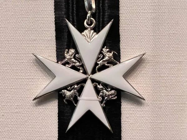 Канбра Аст Мар 2023 Австралийский Орден Мальтийских Орденов Commander Cross — стоковое фото