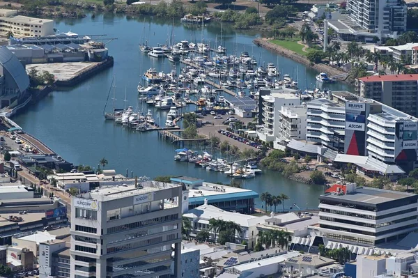Townsville Qld Mei 2023 Uitzicht Vanuit Lucht Townsville Cbd Queensland — Stockfoto