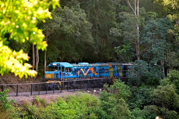 Crains Qld Mayıs 2023 Queensland Avustralya Daki Cairns Kuranda Demiryolu — Stok fotoğraf