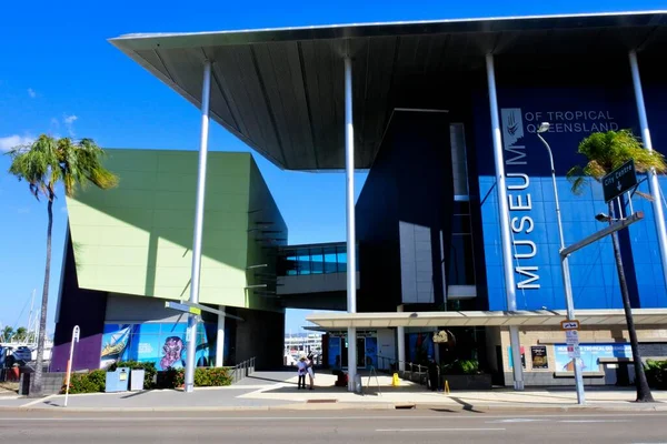 Townsville Qld Maj 2023 Museum Tropical Queensland Ett Museum För — Stockfoto