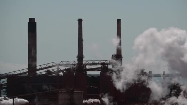 Гладстон Квинсленд Августа 2023 Года Нефтеперерабатывающий Завод Ярвун Рио Тинто — стоковое видео