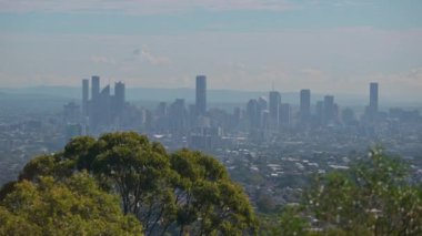 Hava manzarası Brisbane City Queensland Avustralya