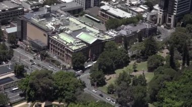 Kentsel hava manzarası Avustralya Müzesi Sydney NSW (Yeni Güney Galler) Avustralya