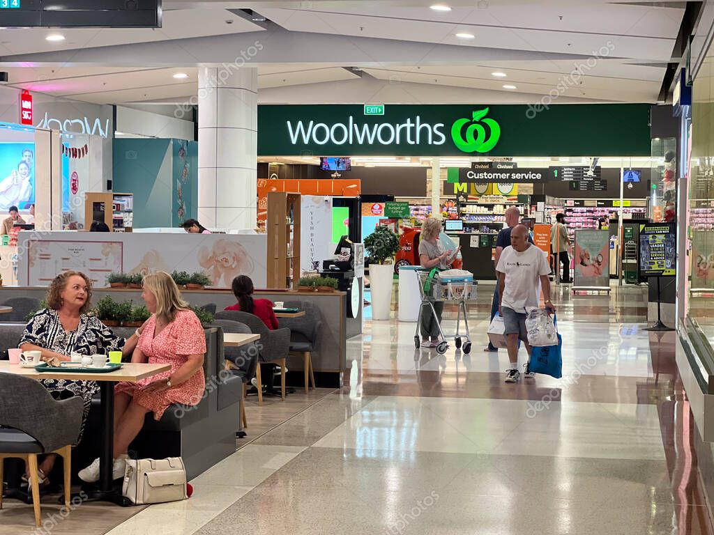 AUCKLAND - JAN 30 2025:Woolworth grocery store, an Australian-owned New Zealand full-service supermarket chain and subsidiary of Woolworths New Zealand, a subsidiary of Australia's Woolworths Group.