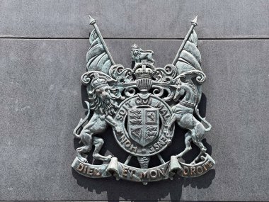 BRISBANE - 29 Ocak 2025: Krallığın Büyük Mührü, Birleşik Krallık 'ta hükümdarın devlet belgelerini onaylamasını sembolize etmek için kullanılan bir mühürdür..