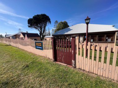 PORT MACQUAIRE, NSW - SEP 25 2025: Port Macquarie, NSW Avustralya 'daki Orta Kuzey Sahil Denizcilik Müzesi