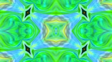 Soyut Kaleydoskop Döngüsel Mandala Sanat Tasarımı Soyut Doku Görüntüsü.