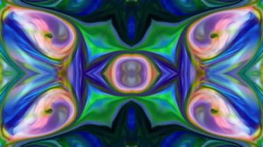 Soyut Kaleydoskopik Kakofoni ve Psikedelik Ink Düşüren Renkler Arkaplan Görüntüsü tarafından oluşturuldu.