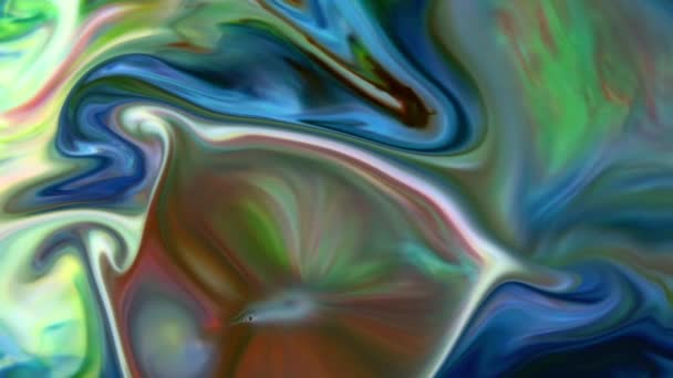 Абстрактний Гранжевий Колір Чорнила Фарба Поширення Вибуху Вибуховий Фон — стокове відео