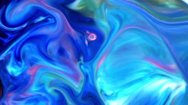 Yavaş Hareketli Makro Desen Sanatsal Kavramsal Renk Yüzey Taşıyıcı Yüzey Sıvı Boya Sıçratma Sanatı DokusuName