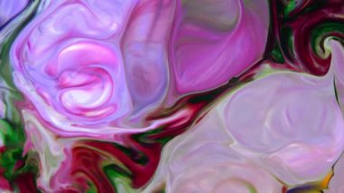 Psikedelik Resimli Soyut Arkaplan Canlı Sıvı Renk Doku Görüntüsü.