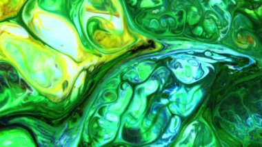 Yavaş Hareketli Makro Desen Sanatsal Kavramsal Renk Yüzey Taşıyıcı Yüzey Sıvı Boya Sıçratma Sanatı DokusuName