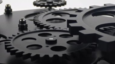 Soyut Mekanik Vites Çalışan Arkaplan Görüntüsü.