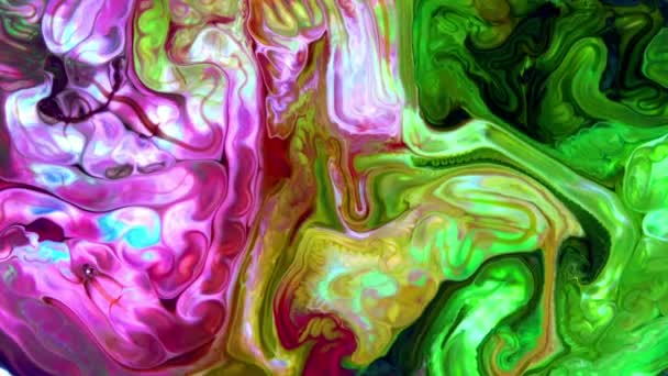 Абстрактная Цветовая Фактура Фона Движения — стоковое видео