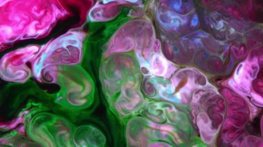 Abstract Colorful Color Paint Ink Explode Diffusion Psychedelic Blast Movement.