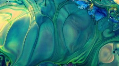 1920x1080 25 Fps. Very Nice Ink Abstract Psychedelic Cosmos Paint Liquid Motion Galactic Background Texture Footage.