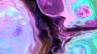 Abstract Colorful Color Paint Ink Explode Diffusion Psychedelic Blast Movement.