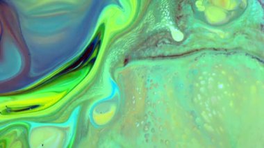 Abstract Colorful Color Paint Ink Explode Diffusion Psychedelic Blast Movement.