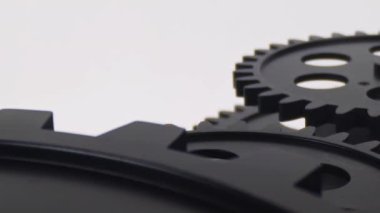 Concept of Teamwork Gears Working Together Footage.