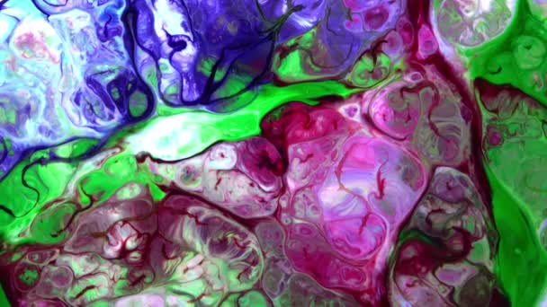 Çok Güzel Soyut Llüzyon Kozmos Renkleri Yarattı Arkaplan Doku Videosu — Stok video