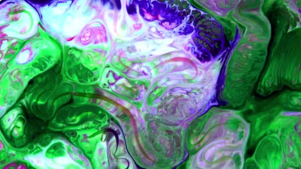 Πολύ Ωραία Αφηρημένη Ψευδαίσθηση Δημιουργήθηκε Cosmos Χρώματα Εξάπλωση Φόντο Βίντεο — Αρχείο Βίντεο