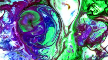 Soyut Klasik Akışkan Boya Sanat Dalgası Doku Ebru Efekti Görüntüsü.