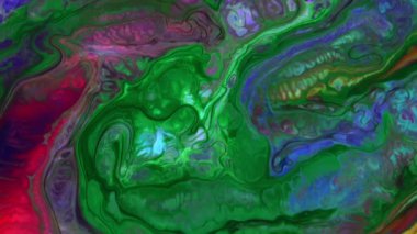 Yavaş Hareketli Makro Desen Sanatsal Kavramsal Renk Yüzey Taşıyıcı Yüzey Sıvı Boya Sıçratma Sanatı DokusuName