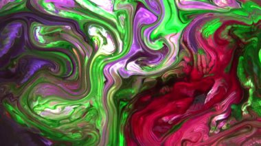 Abstract Colorful Color Paint Ink Explode Diffusion Psychedelic Blast Movement.