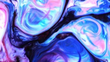 Sıvı sanat dokusu. Yanardöner boya efektli soyut arkaplan. Sıvı akrilik çizimler, akışlar ve sıçramalar. Web sayfası arkaplanı için karışık boyalar.