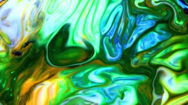 1920x1080 25 Fps. Very Nice Ink Abstract Psychedelic Cosmos Paint Liquid Motion Galactic Background Texture Footage.