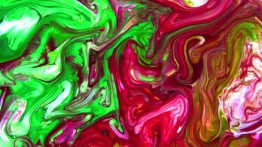 Yavaş Hareketli Makro Desen Sanatsal Kavramsal Renk Yüzey Taşıyıcı Yüzey Sıvı Boya Sıçratma Sanatı DokusuName.