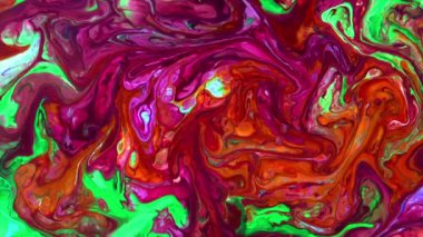 Abstract Colorful Color Paint Ink Explode Diffusion Psychedelic Blast Movement.