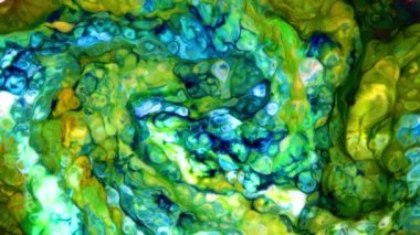 Soyut Sonsuz Renk Döngüleri ve Patlamaları.