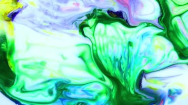 Soyut Sonsuz Renk Döngüleri ve Patlamaları.