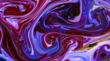 Soyut Renkli Mürekkep Sıvı Patlaması Pshychedelic Boya Patlaması Hareketi.