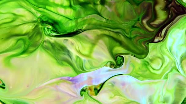 Color Colorido Abstracto Tinta Líquido Explosión Difusión Pshychedelic Pintura Explosión — Vídeo de stock