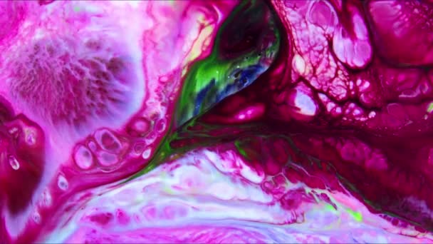 Zeer Mooie Inkt Verf Oppervlak Bewegende Achtergrond Textuur Video — Stockvideo