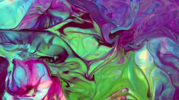 Abstract Colorful Color Paint Ink Explode Diffusion Psychedelic Blast Movement — Vídeos de Stock