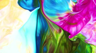 Bu video, sıvı mermer dokuların soyut dizaynının aşırı yakın çekim görüntülerini içeriyor. Soyut, kırmızı, mavi ve yeşil de dahil olmak üzere renkli boya karışımı ile yapıldı. Bilgisayar ekranlarınız için harika bir arka plan olabilir..