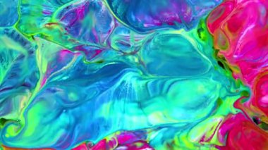 Girdaplı boyalar renkli kıvrımlı katmanlar oluşturur. Bu klip, reklamlar, sunumlar, raporlar, müzik videoları, web siteleri, mobil uygulamalar ve daha fazlası gibi projeler için arka plan olarak kullanılabilir..