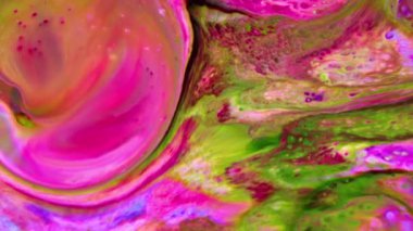 Çok Güzel Soyut İllüzyon Kozmos Renkleri Yarattı Arkaplan Doku Videosu Yayılıyor.